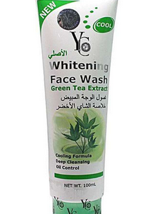 YC Whitening Green Tea Extract Face Wash - 100ml