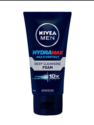 Nivea Men Hydramax Multi-Protect Deep Cleansing Foam - 50g