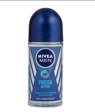 Nivea Men Fresh Active Deodorant Roll On - 50ml