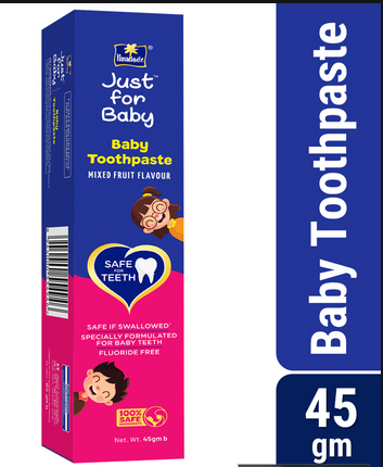 Parachute Just for Baby Toothpaste 45g (Mix Fruit)