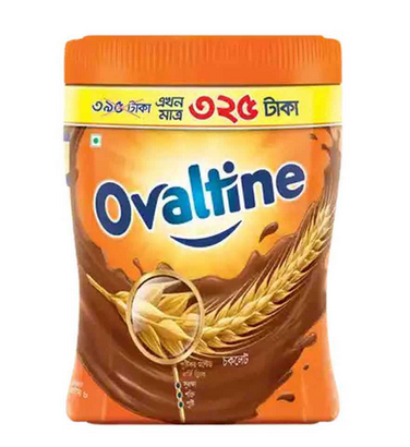 Ovaltine Malted Chocolate Drink Jar 400 gm
