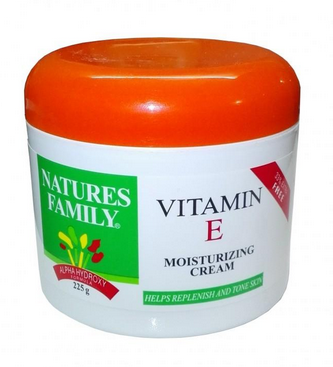 Original Natures family vitamin E moisturizing cream 225g